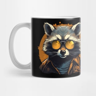 cool raccoon Mug